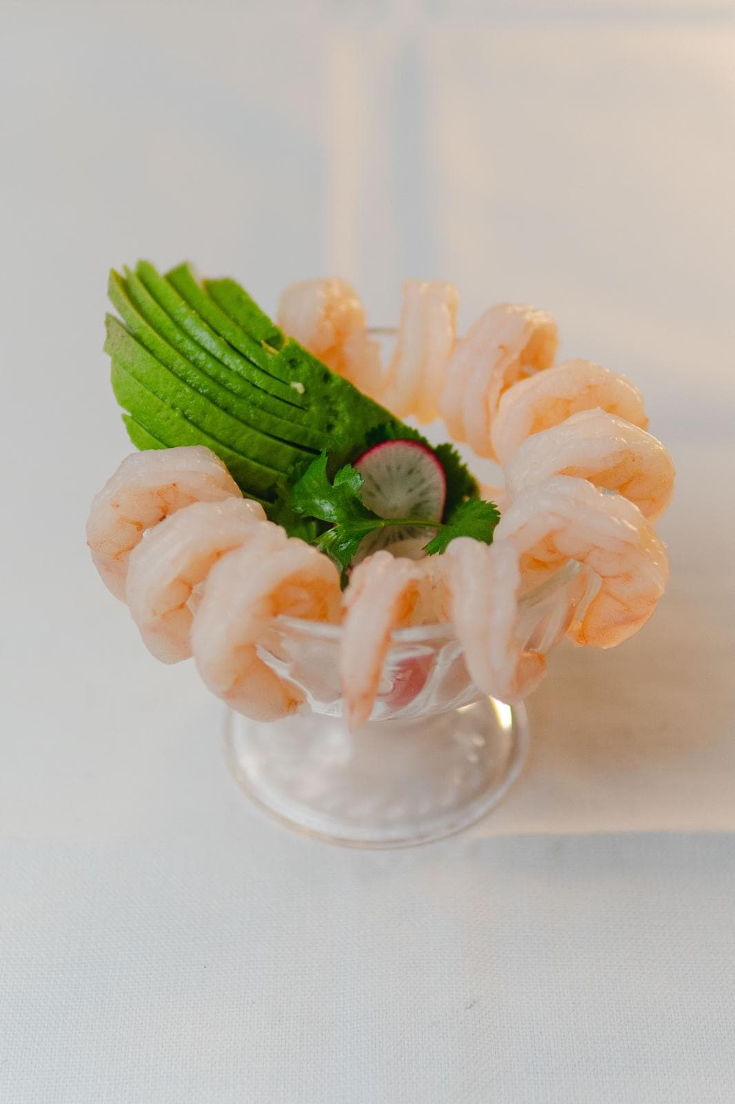 Prawn cocktail with avocado