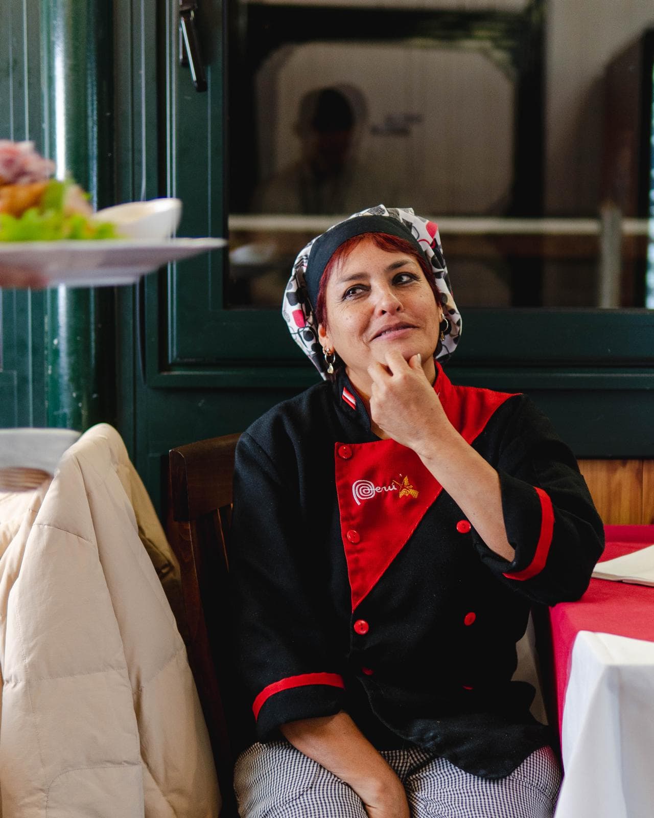 Zoila, head chef and owner of the Hostaria